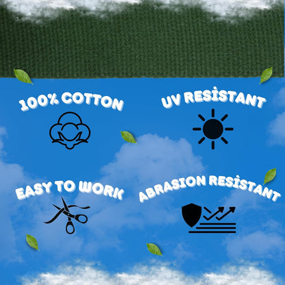 Cotton Webbing 2" & 1.5'' & 1" - 5 Yards - 50+ Colors -%100 Natural Cotton - Turkish Woven - Heavy Duty 1 Inch 1.5 Inch 2 Inch Canvas Webbing for Sewing Straps Bags Climbing Indoors Craft DIY 11325…