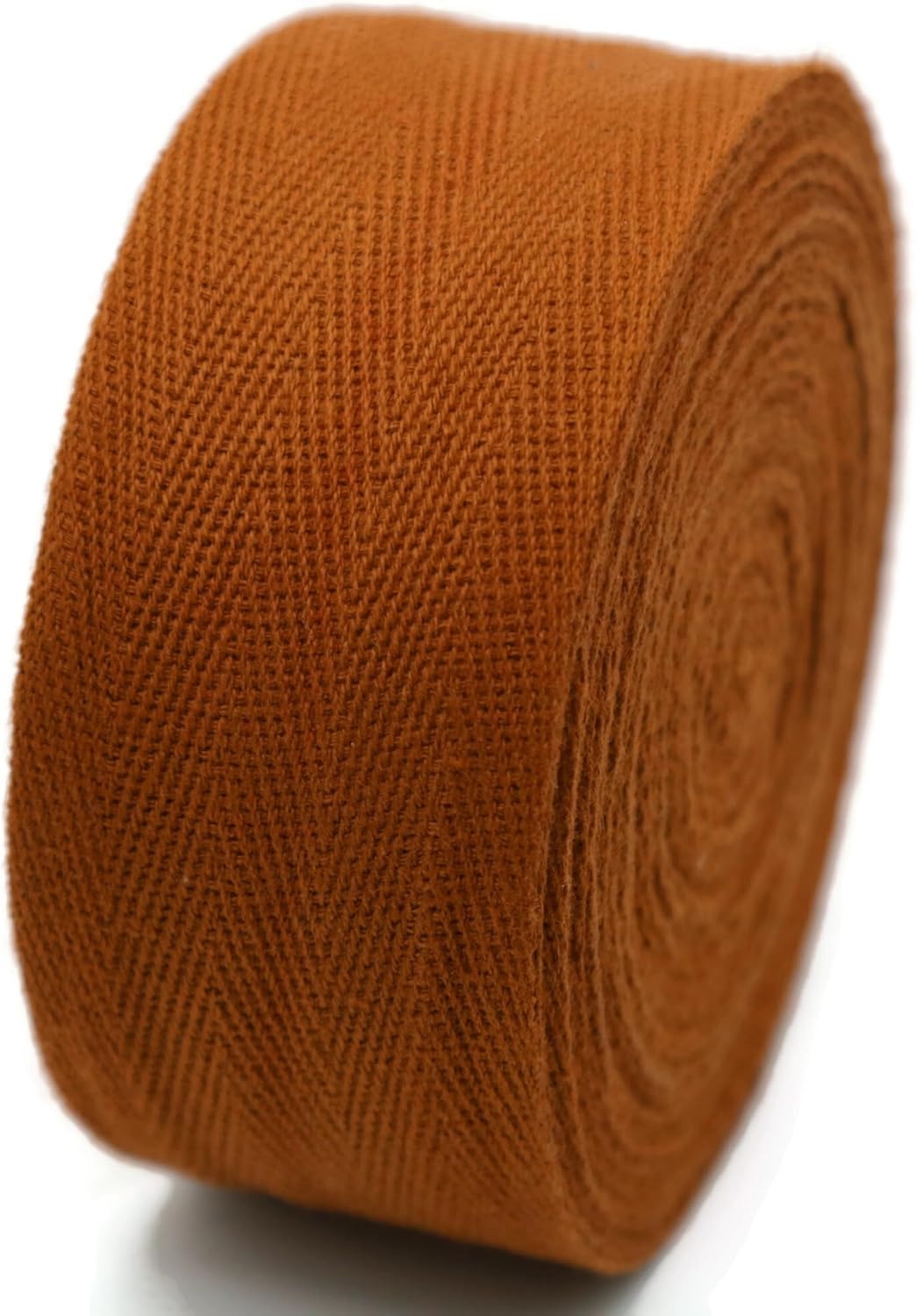 2" & 1.5" & 1.18'' & 1" Cotton Twill Tape - 10 Yards - 50+ Colors -%100 Natural Cotton 1 Inch 1.5 Inch 2 Inch Herringbone Bias Binding Cotton Tape Trim for Sewing Wrapping Craft DIY 10475 (Tawny)…
