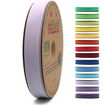 Cotton Fold Bias Tape - 3/4 Inches (20mm) Wide - 27 Yards - 65+ Colors - Single Fold Cotton Fold Bias Binding Tape for Sewing Clothing DIY (29. Silver) D29