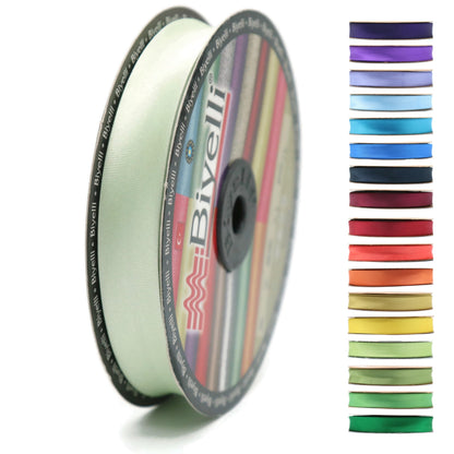 Fold Satin Bias Tape - 99+ Colors - 3/4 Inches Wide - 27 Yards - Fold Satin Binding Bias Ribbon Fabric Piping Bias Binding Tape for Sewing Clothing DIY (68. Dark Rose) BYS68