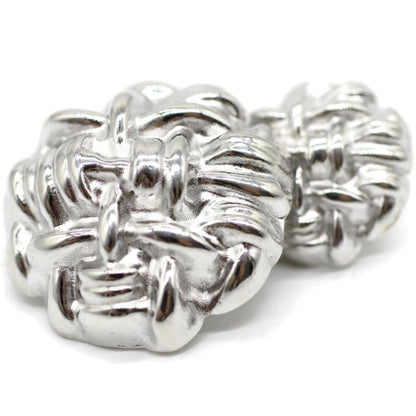 Wrinkle Silver Metal Shank Buttons - 12 Pcs - 2 Size Options - Luxury Wrinkle Round Wave Metal Shank Buttons for Men Women Blazer Coat Uniform Shirt Suit and Jacket Sewing Craft DIY B4242…