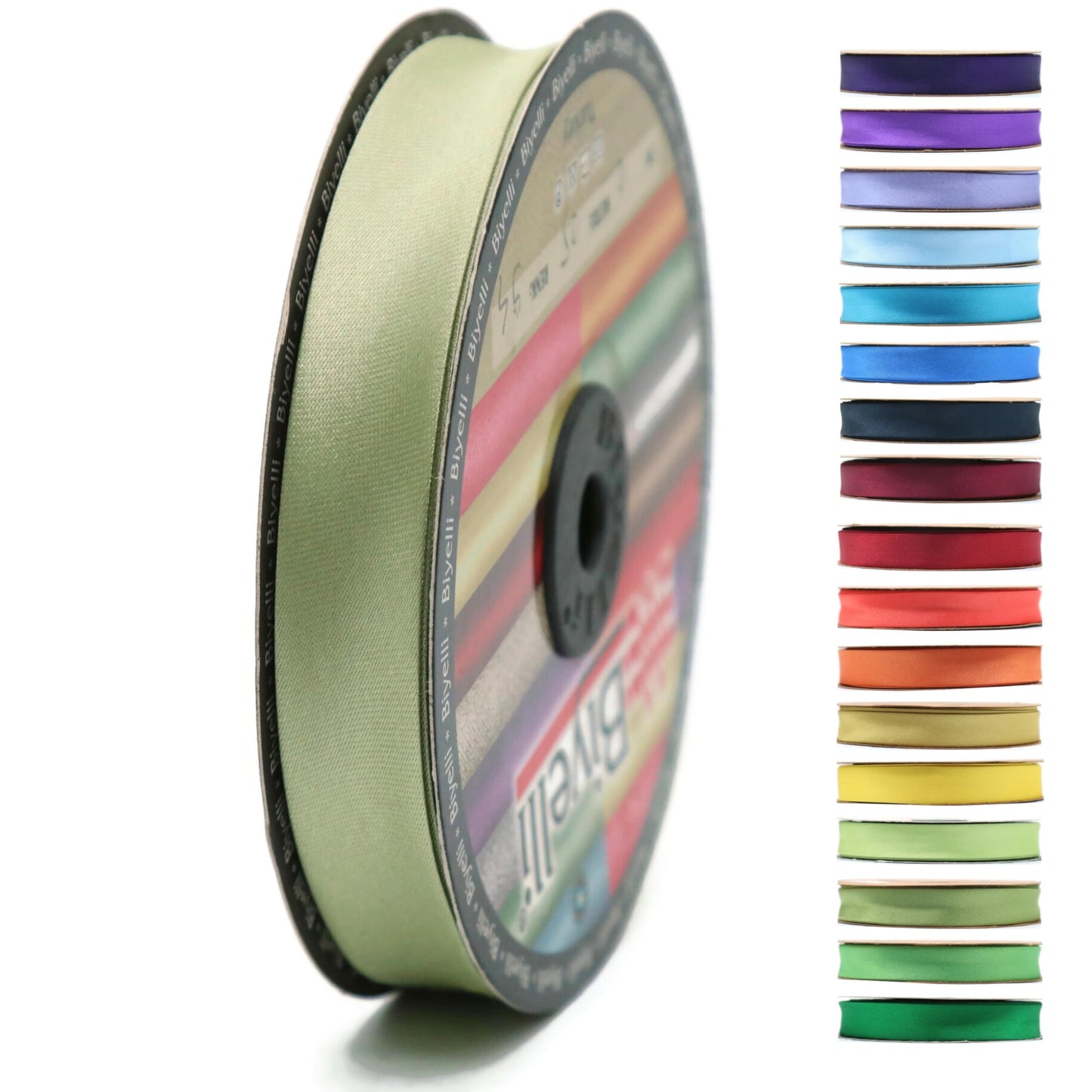 Fold Satin Bias Tape - 99+ Colors - 3/4 Inches Wide - 27 Yards - Fold Satin Binding Bias Ribbon Fabric Piping Bias Binding Tape for Sewing Clothing DIY (96. Blush Tan) BYS96