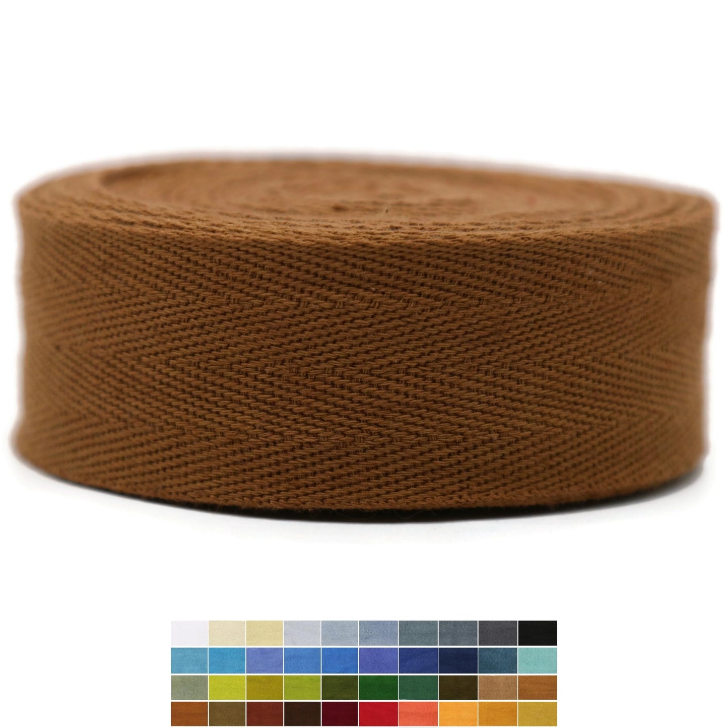 1" & 1.18" & 1.5'' & 2" Cotton Twill Tape - 10 Yards - 50+ Colors -%100 Natural Cotton 1 Inch 1.5 Inch 2 Inch Herringbone Bias Binding Cotton Tape Trim for Sewing Wrapping Craft DIY 10302 (SageGreen)…