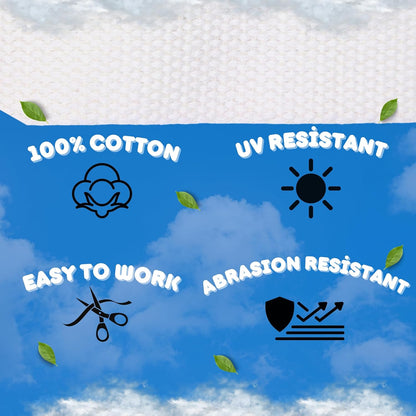 2" & 1.5'' & 1" Cotton Webbing - 5 Yards - 50+ Colors -%100 Natural Cotton - Turkish Woven - Heavy Duty 1 Inch 1.5 Inch 2 Inch Canvas Webbing for Sewing Straps Bags Climbing Indoors Craft DIY 116055…