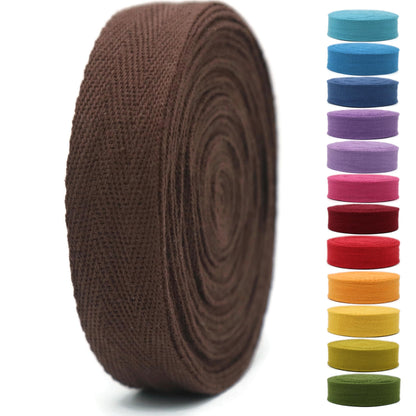 2" & 1.5" & 1.18'' & 1" Cotton Twill Tape - 10 Yards - 50+ Colors -%100 Natural Cotton 1 Inch 1.5 Inch 2 Inch Herringbone Bias Binding Cotton Tape Trim for Sewing Wrapping Craft DIY 10304 (SageGreen)…