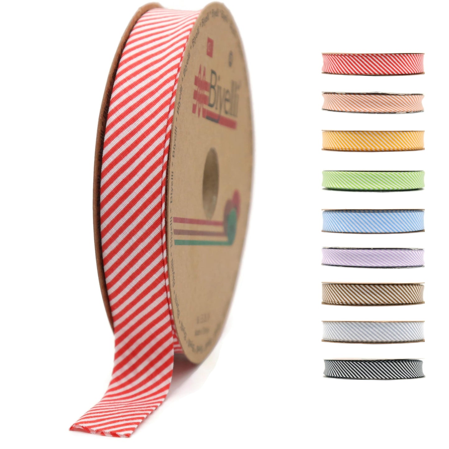 Cotton Fold Bias Binding Tape - 3/4 Inches (20mm) Wide - 27 Yards - Plaid Single Fold Cotton Fold Bias Binding Tape for Sewing Clothing DIY Black C11