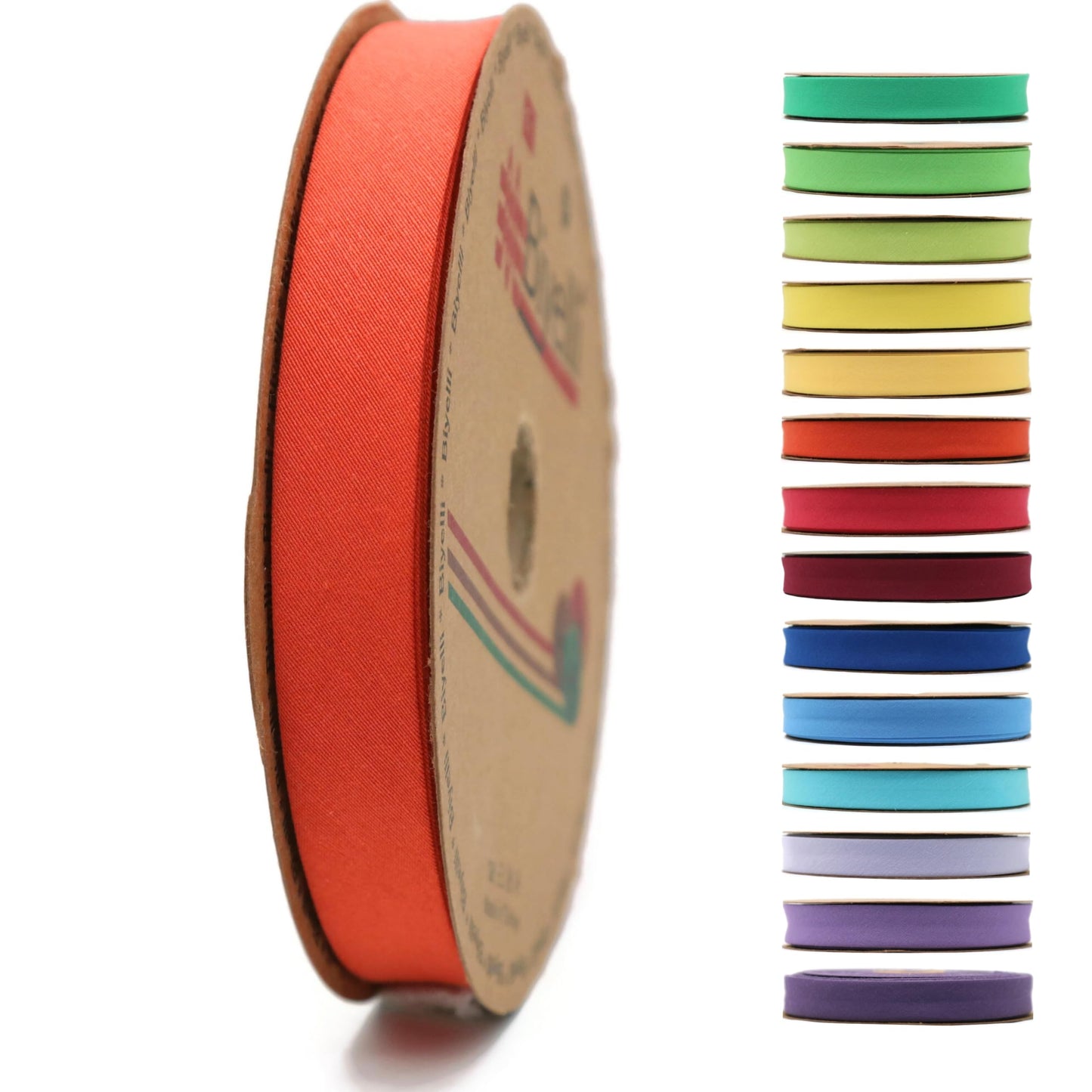 Cotton Fold Bias Tape - 3/4 Inches (20mm) Wide - 27 Yards - 65+ Colors - Single Fold Cotton Fold Bias Binding Tape for Sewing Clothing DIY (48. Camel) D48